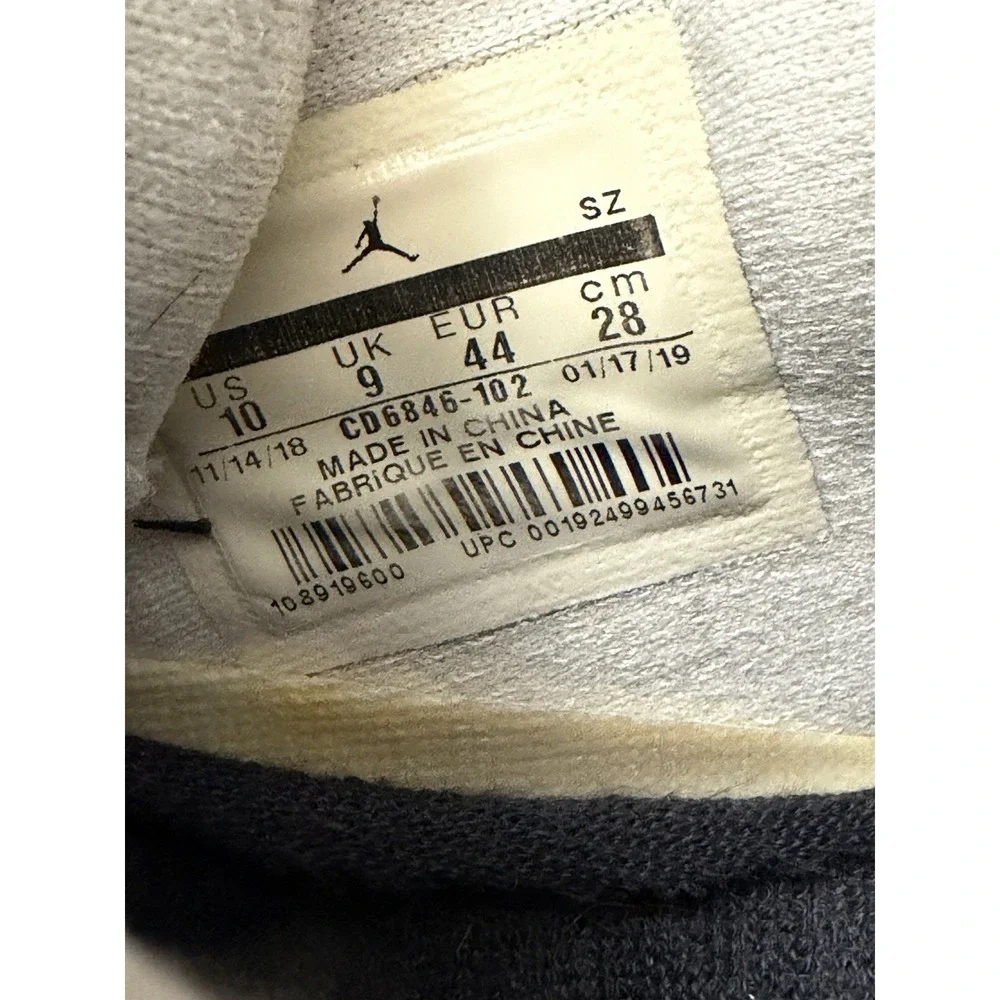 Air Jordan 11 Retro Low Navy Snakeskin Blue/White/Black Size 10